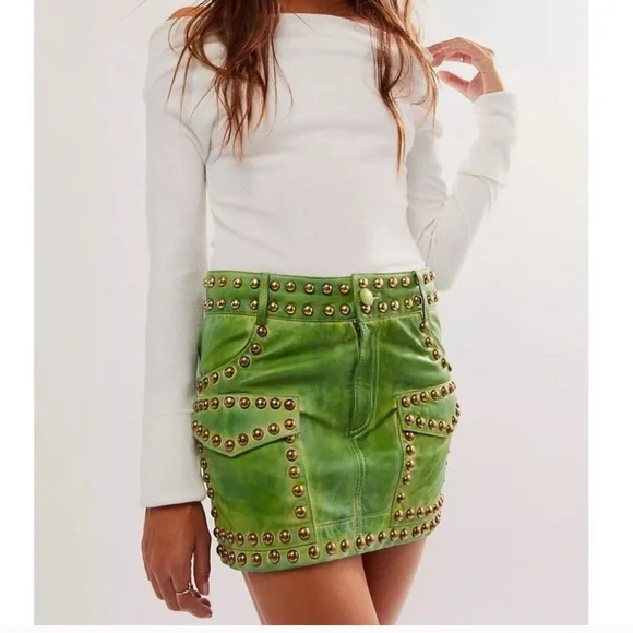 New Free People Colin Locascio Skirt - Picture 2 of 9